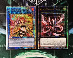 🔥 2 Card Lot | Stampede | Quarter Century Secret Rare | RA04 | QCSR | 1st Ed - Image 1