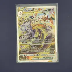 Pokemon TCG Mewtwo VSTAR GG44/GG70 Crown Zenith Galarian Gallery Holo Ultra Rare - Image 1