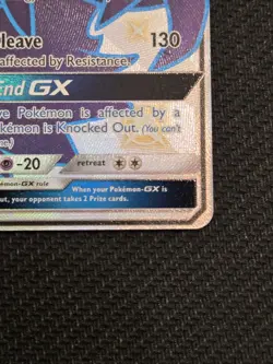 Pokemon TCG Darkrai GX SV70/SV94 Hidden Fates Shiny Vault Holo Rare 180 HP - Image 4