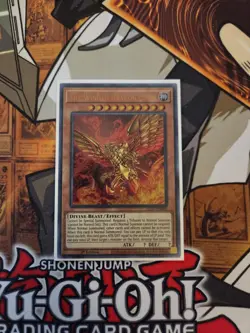 YUGIOH THE WINGED DRAGON OF RA LED7-EN000 ULTRA 1ST ED NM ALT ART - Image 1