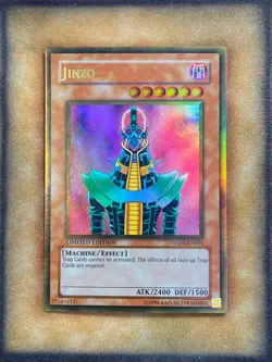 Yugioh Jinzo GLD1-EN003 Gold Rare Limited Edition NM - Image 1