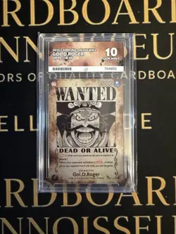 Gol D. Roger OP09 Wanted Alt Art – Carrying on His Will – One Piece TCG – ACE 10 - Image 1