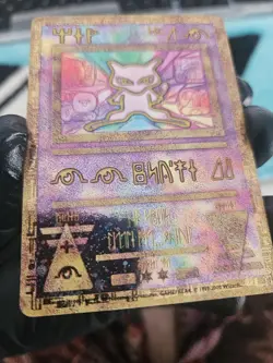 Ancient Mew Movie Promo WOTC Black Star Holo Pokemon Card TCG LP - Image 4
