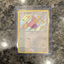Pokemon Ducklett SV095/SV122 Shining Fates: Shiny Vault Shiny Holo Rare Card - Image 1