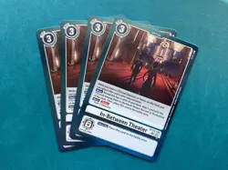In-Between Theater BT24-100 Playset Time Stranger Digimon Card Game x4 - Image 1