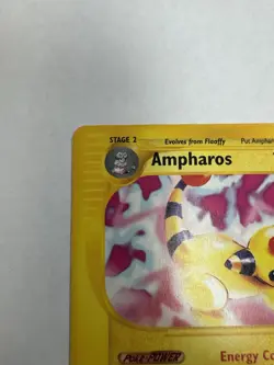 Pokemon Ampharos 034/165 Expedition Rare Stage 2 100 HP EN - Image 2