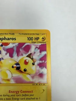 Pokemon Ampharos 034/165 Expedition Rare Stage 2 100 HP EN - Image 5