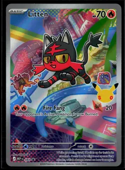Litten - 044 044 ME: Mega Evolution Promo Promo Holo Pokemon - Image 1