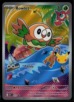 Rowlet - 043 043 ME: Mega Evolution Promo Promo Holo Pokemon - Image 1