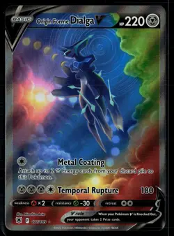 Origin Forme Dialga V 177/189 Astral Radiance Rare Ultra Pokemon - Image 1
