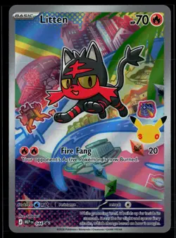 Litten - 044 044 ME: Mega Evolution Promo Promo Holo Pokemon - Image 1