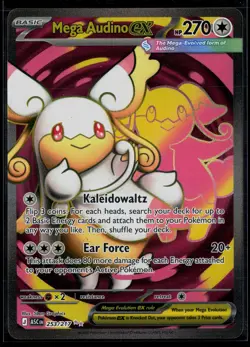 Mega Audino ex 253/217 ME: Ascended Heroes Ultra Rare Pokemon - Image 1