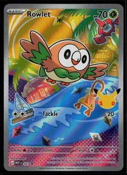 Rowlet - 043 043 ME: Mega Evolution Promo Promo Holo Pokemon - Image 1