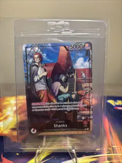 One Piece Shanks Leader Promo Card PSA Magazine Exclusive OP09-001 Sealed - Image 1