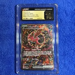 Oricorio ex CGC Pristine 10 Black Star Promo 024 Mega Charizard X UPC Pokemon - Image 1