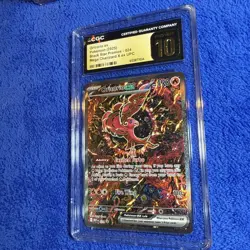 Oricorio ex CGC Pristine 10 Black Star Promo 024 Mega Charizard X UPC Pokemon - Image 3