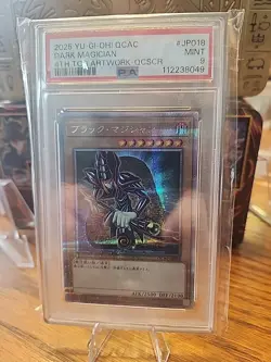 2025 YU-GI-OH QCAC DARK MAGICIAN 4TH TCG ARTWORK-QCSCR #JP018 - Image 1