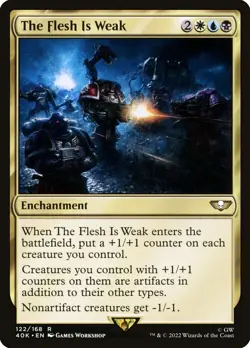 The Flesh Is Weak [Universes Beyond: Warhammer 40K] MTG - Image 1