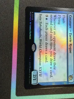MTG Faerie Mastermind March of the Machine Foil #0058 - Image 4