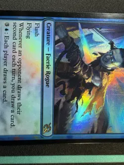MTG Faerie Mastermind March of the Machine Foil #0058 - Image 5
