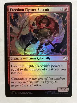 Freedom Fighter Recruit Avatar: The Last Airbender: Eternal-Legal Foil - Image 1