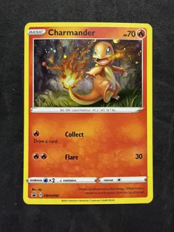 2021 Pokemon Charmander : Sword & Shield SWSH092 HOLO Promo - NM - Image 1