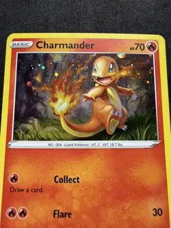 2021 Pokemon Charmander : Sword & Shield SWSH092 HOLO Promo - NM - Image 2
