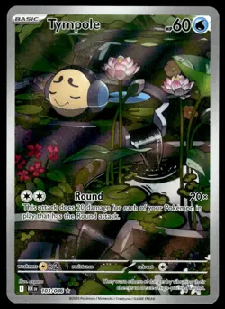 Pokemon TCG SV11B: Black Bolt #107/086 Tympole - Image 1