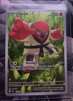 The Pokemon Company Throh 128/086 Sv: Black Bolt Illustration Rare Holo English - Image 1