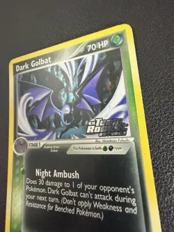 Pokemon TCG Dark Golbat EX Team Rocket Returns 34 Reverse Holo Uncommon NM - Image 4