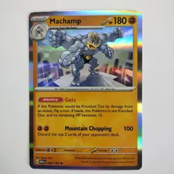 Pokemon TCG Machamp 068/165 Holo Rare Scarlet & Violet 151 - Image 1