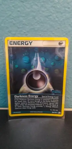 Pokemon TCG Darkness Energy 96/115 Ex Unseen Forces Reverse Holo Rare LP - Image 1