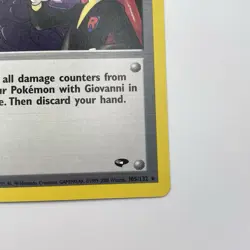 Giovanni's Last Resort 105/132 Gym Challenge NM Rare WOTC Pokemon TCG Vintage - Image 5