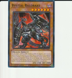 YUGIOH CARD 3 X BYSTIAL BALDRAKE PHHY EN004 1ST EDITION - Image 1