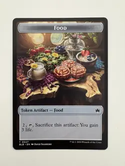 Food Token 27 MTG Magic the Gathering Card NM Near Mint BLB - Image 1