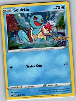Squirtle - SWSH233 Holo SWSH: Sword & Shield Promo Cards - Pokemon Card - NM - Image 1