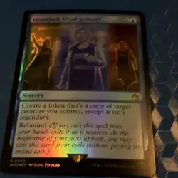 Quantum Misalignment (Foil) Universes Beyond: Doctor Who Rare Magic Card - Image 2