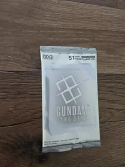 Gundam Card Game Booster Pack Beta Edition Bandai English Sealed X 1 - Image 1