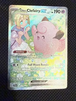 Lillies Clefairy EX Sir Journey Together 184/159 Raw English Card - Image 1
