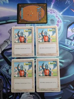 MTG Fourth Edition 5! MP See Photos! Magic The Gathering - Image 1
