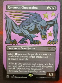 Ravenous Chupacabra (305) Secret Lair Drop Regular RAY - Image 1