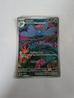 Gloom 198/197 IR Obsidian Flames Pokemon Card NM Scarlet & Violet - Image 1