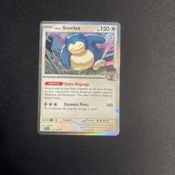 Pokemon Hop's Snorlax 117/159 Sv09: Journey Together Holo NM - Image 1