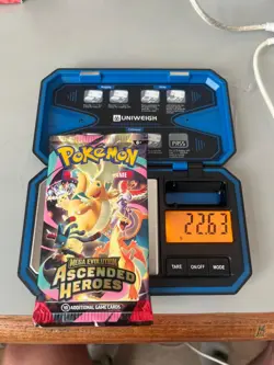 🎊HEAVY! 22.63g 🌟🌟🌟Pokemon TCG Ascended Heroes🌟🌟Booster Pack (SEALED)🍀 - Image 1