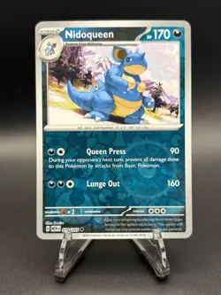 Nidoqueen 031/165 - Reverse Holo Scarlet & Violet 151 Pokemon TCG NM - Image 1
