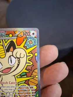 Pokemon TCG Perfect Order Meowth SIR 121/088 Pack Fresh - Image 3