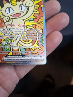 Pokemon TCG Perfect Order Meowth SIR 121/088 Pack Fresh - Image 4