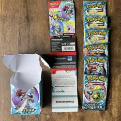 Pokemon TCG Scarlet & Violet Journey Together Booster Bundle 6 Packs Sealed - Image 3
