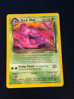 Dark Muk 41/82 Pokemon Team Rocket - Image 1