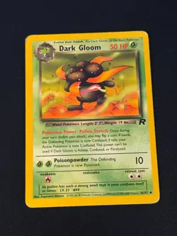 Dark Gloom 36/82 Pokemon Team Rocket - Image 1